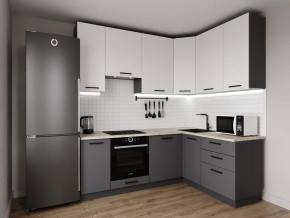 Кухонный гарнитур Меренга 2200*1600 h950 (Стол. 38мм) в Лысьве - lysva.mebel24.online | фото 1