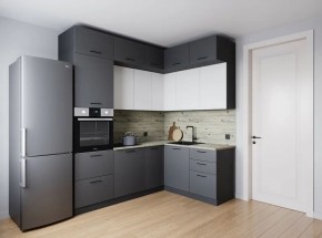 Кухонный гарнитур Меренга 2200*1700 (Стол. 26мм) в Лысьве - lysva.mebel24.online | фото 1