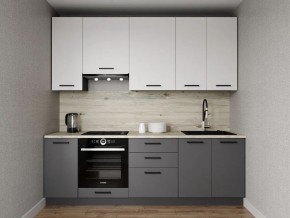 Кухонный гарнитур Меренга 2400 h950 (Стол. 26мм) в Лысьве - lysva.mebel24.online | фото 1