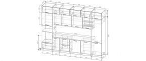 Кухонный гарнитур Меренга 3400 (Стол. 26мм) в Лысьве - lysva.mebel24.online | фото 2