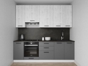 Кухонный гарнитур Санторини 2400 h950 (Стол. 26мм) в Лысьве - lysva.mebel24.online | фото 1
