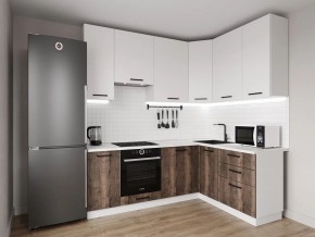 Кухонный гарнитур Старое Дерево 2200*1600 h950 (Стол. 26мм) в Лысьве - lysva.mebel24.online | фото 1