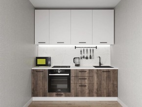 Кухонный гарнитур Старое Дерево 2200 h950 (Стол. 26мм) в Лысьве - lysva.mebel24.online | фото 1