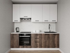 Кухонный гарнитур Старое Дерево 2400 h950 (Стол. 26мм) в Лысьве - lysva.mebel24.online | фото 1