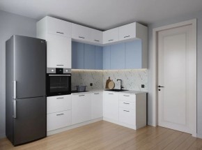 Кухонный гарнитур угловой Капри 2200*1700 (Стол. 38мм) в Лысьве - lysva.mebel24.online | фото