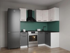 Кухонный гарнитур угловой Санторини 2000*1200 (Стол. 38мм) в Лысьве - lysva.mebel24.online | фото 1