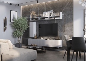 КВИНТА Гостиная 1600 (белый лофт) в Лысьве - lysva.mebel24.online | фото 1