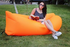 Лежак надувной Lamzac Airpuf Оранжевый в Лысьве - lysva.mebel24.online | фото 2