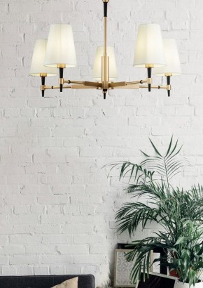 Люстра на штанге Maytoni Zaragoza H001CL-05BS в Лысьве - lysva.mebel24.online | фото 5