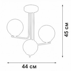 Люстра на штанге Vitaluce V49420 V49420-8/3PL в Лысьве - lysva.mebel24.online | фото 2