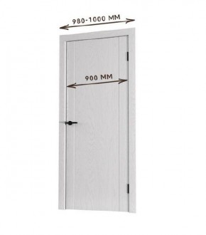 Межкомнатная дверь Bolivar Каньон браун (комплект) 900 в Лысьве - lysva.mebel24.online | фото