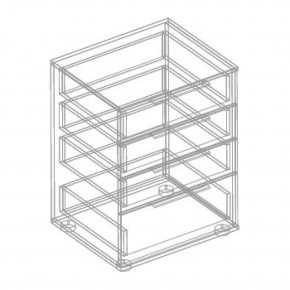 МОНИКА Комод с 4 ящиками в Лысьве - lysva.mebel24.online | фото 3