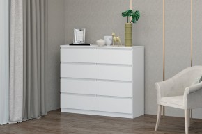 МС "Хилтон" Комод №3 1200 (8 ящ.) белый текстурный в Лысьве - lysva.mebel24.online | фото