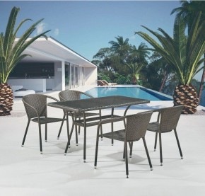 Набор уличный T286A/Y137C-W53 Brown 4Pcs в Лысьве - lysva.mebel24.online | фото 2