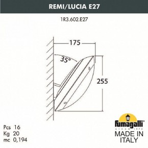 Накладной светильник Fumagalli Lucia 1R3.602.000.AYE27 в Лысьве - lysva.mebel24.online | фото 2