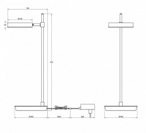 Настольная лампа декоративная Maytoni Fad MOD070TL-L8W3K в Лысьве - lysva.mebel24.online | фото 3
