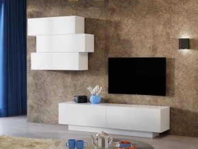 ПАОЛА Гостиная (Белый/Белый) в Лысьве - lysva.mebel24.online | фото 4