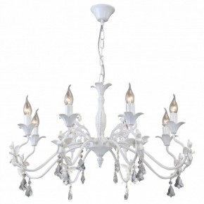Подвесная люстра Arte Lamp Angelina A5349LM-8WH в Лысьве - lysva.mebel24.online | фото 3