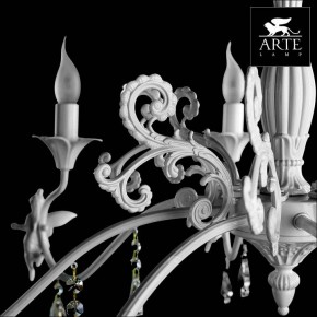Подвесная люстра Arte Lamp Angelina A5349LM-8WH в Лысьве - lysva.mebel24.online | фото 6
