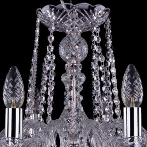 Подвесная люстра Bohemia Ivele Crystal 1402 1402/10/240/Ni/Balls в Лысьве - lysva.mebel24.online | фото 4