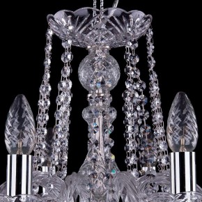 Подвесная люстра Bohemia Ivele Crystal 1402 1402/10/240/Ni/Leafs в Лысьве - lysva.mebel24.online | фото 4