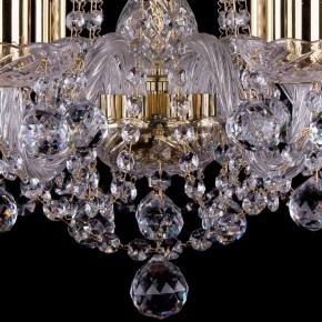 Подвесная люстра Bohemia Ivele Crystal 1402 1402/6/160/G/Balls в Лысьве - lysva.mebel24.online | фото 3