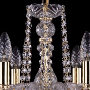 Подвесная люстра Bohemia Ivele Crystal 1402 1402/6/160/G/Balls в Лысьве - lysva.mebel24.online | фото 4