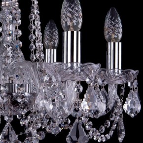 Подвесная люстра Bohemia Ivele Crystal 1402 1402/6/160/Ni/Leafs в Лысьве - lysva.mebel24.online | фото 2