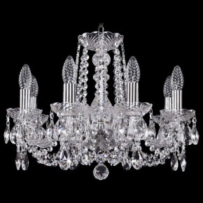 Подвесная люстра Bohemia Ivele Crystal 1402 1402/8/160/Ni в Лысьве - lysva.mebel24.online | фото