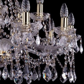 Подвесная люстра Bohemia Ivele Crystal 1413 1413/10+5/300/G/Leafs в Лысьве - lysva.mebel24.online | фото 2