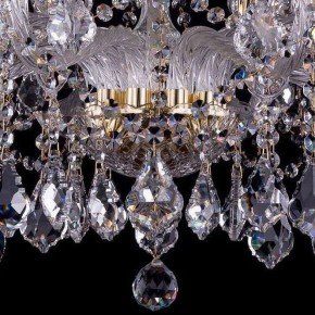 Подвесная люстра Bohemia Ivele Crystal 1413 1413/10+5/300/G/Leafs в Лысьве - lysva.mebel24.online | фото 3