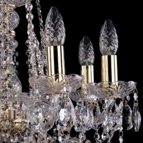 Подвесная люстра Bohemia Ivele Crystal 1413 1413/8/165/G/Tube в Лысьве - lysva.mebel24.online | фото 2