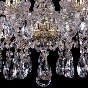 Подвесная люстра Bohemia Ivele Crystal 1413 1413/8/165/G/Tube в Лысьве - lysva.mebel24.online | фото 3