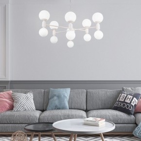 Подвесная люстра Eurosvet Bubble 30182 белый в Лысьве - lysva.mebel24.online | фото 4