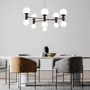 Подвесная люстра Eurosvet Bubble 30182 черный в Лысьве - lysva.mebel24.online | фото 3