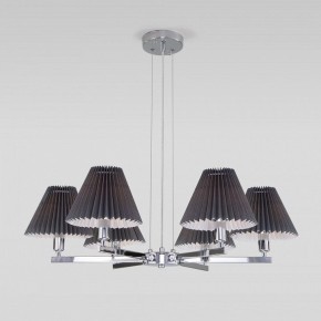 Подвесная люстра Eurosvet Peony 60136/6 хром/графит в Лысьве - lysva.mebel24.online | фото 2