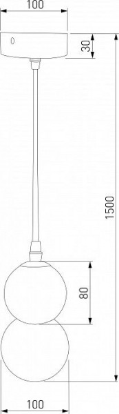 Подвесная люстра Eurosvet Polar 50250/1 LED черный в Лысьве - lysva.mebel24.online | фото 3