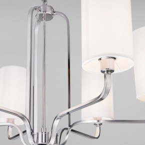 Подвесная люстра Eurosvet Purezza 60128/6 хром в Лысьве - lysva.mebel24.online | фото 5