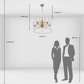 Подвесная люстра MW-Light Эллегия 8 303012505 в Лысьве - lysva.mebel24.online | фото 7