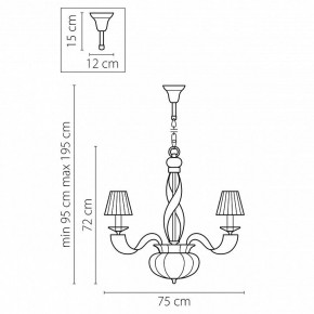 Подвесная люстра Osgona Alveare 702104 в Лысьве - lysva.mebel24.online | фото 4