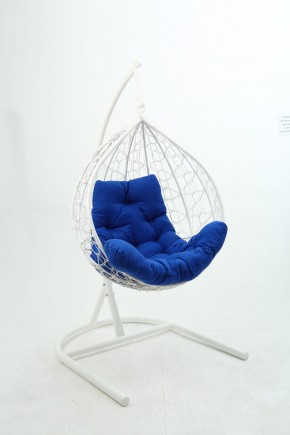 Подвесное кресло Бароло (белый/синий) в Лысьве - lysva.mebel24.online | фото