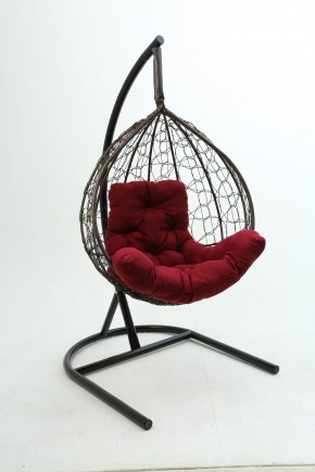 Подвесное кресло Бароло (коричневый/бордо) в Лысьве - lysva.mebel24.online | фото