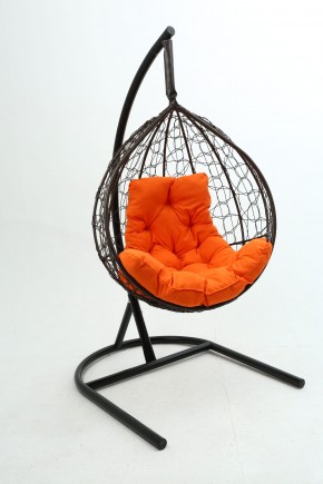 Подвесное кресло Бароло (коричневый/оранжевый) в Лысьве - lysva.mebel24.online | фото