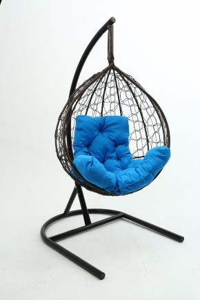 Подвесное кресло Бароло (коричневый/синий) в Лысьве - lysva.mebel24.online | фото