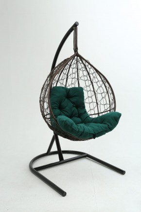 Подвесное кресло Бароло (коричневый/зеленый) в Лысьве - lysva.mebel24.online | фото