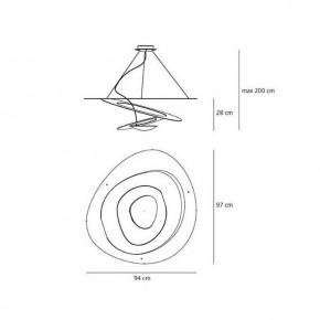 Подвесной светильник Artemide  1239010A в Лысьве - lysva.mebel24.online | фото 5