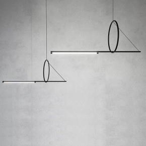 Подвесной светильник Imperiumloft Suspension Cercle Et Trait – Graphite Satine 40.1282-0 в Лысьве - lysva.mebel24.online | фото 4