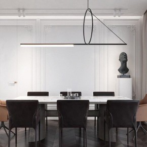 Подвесной светильник Imperiumloft Suspension Cercle Et Trait – Graphite Satine 40.1282-0 в Лысьве - lysva.mebel24.online | фото 6