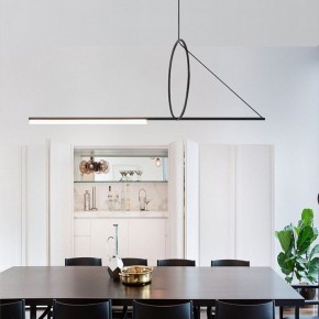 Подвесной светильник Imperiumloft Suspension Cercle Et Trait – Graphite Satine 40.1282-0 в Лысьве - lysva.mebel24.online | фото 7