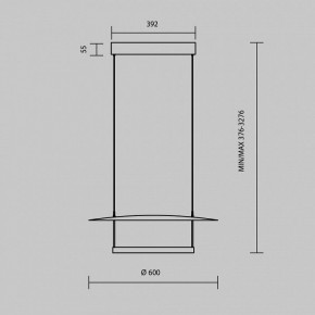 Подвесной светильник Maytoni Ambience MOD280PL-L30B3K1 в Лысьве - lysva.mebel24.online | фото 4